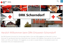 Tablet Screenshot of drkschorndorf.de